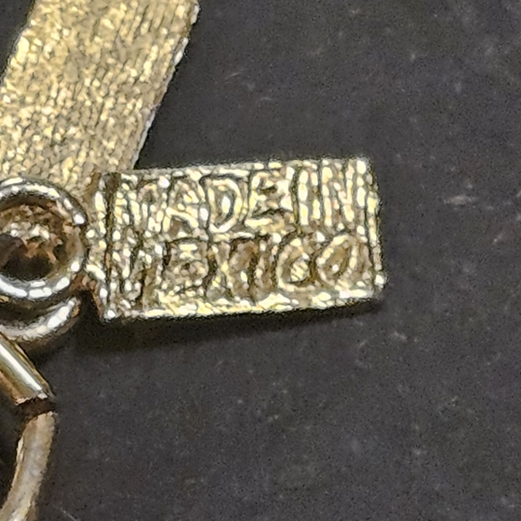 Vintage GJD Signed Three Straind Link Chain Necklace. - Picture 5 of 7